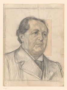 Retrato Um Dr. Abraham Kuiper de Jan Veth