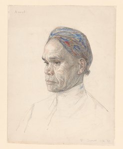 Retrato de um javanês: Amat de Jan Veth
