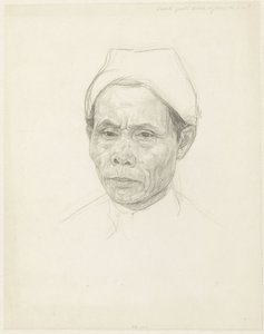 Retrato de um javanês idoso