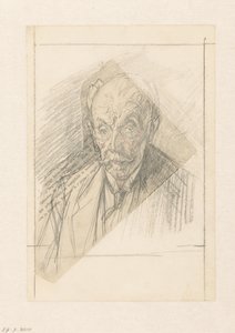 Retrato de um homem idoso de Jan Veth