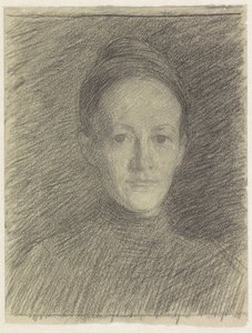 Retrato da Sra. C.J. Veth de Jan Veth