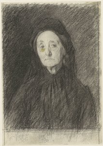 Retrato da Sra. J.H. Giltay-Moll de Jan Veth
