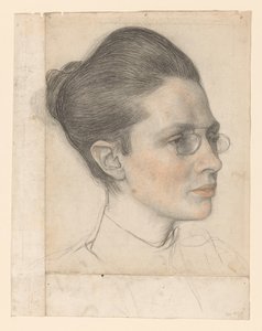 Retrato da Sra. K.C. Boxman-Winkler de Jan Veth