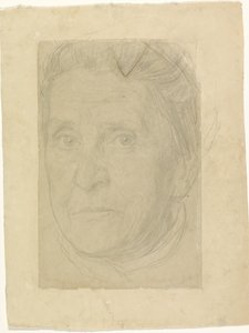 Retrato da Senhora M.J. van Rennès-de Jongh de Jan Veth