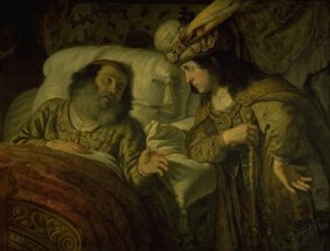 O David Moribundo Admoesta Salomão