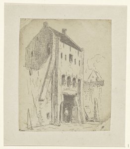 Steigerpoort em Leerdam de Jan Weissenbruch
