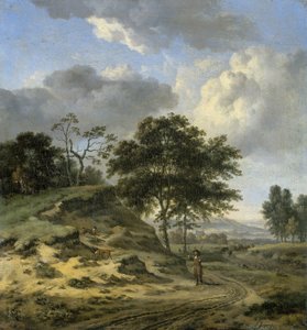 Paisagem com dois Caçadores