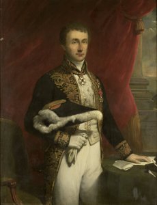 Pieter Merkus (1787-1844). Governador-geral (1841-44) de Jan Willem Pieneman (copy after)