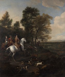 Caça de lebre, c.1690