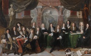 Membros do Magistrado de Haia de Jan de Baen