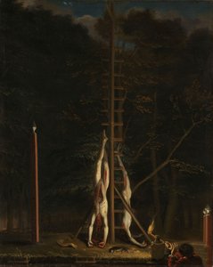 Os cadáveres dos irmãos De Witt, c.1672-75 (óleo sobre tela)