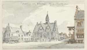 Vista da Câmara Municipal de IJsselstein de Jan de Beijer