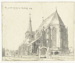 Grande Igreja em Sonsbeck A grande igreja em Sonsbeek (título no objeto)