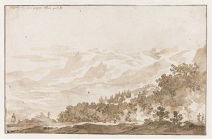 Tusculum (Frascati) do sudoeste de Jan de Bisschop