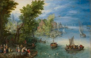 Paisagem do Rio de Jan the Elder Brueghel