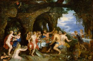 A festa de Acheloüs, c.1615 de Jan the Elder Brueghel