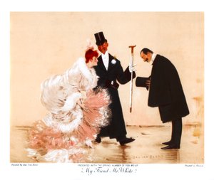 Meu amigo, Sr. White, c1870-1920. de Jan van Beers