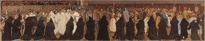 O funeral de Carlos, o Bom, em Bruges, em 22 de abril de 1127