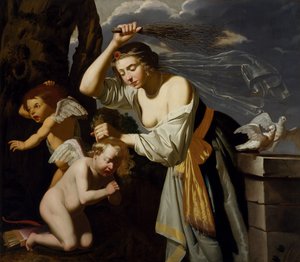 Vênus Chastising Cupido, 1628
