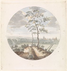 Vista da cidade de Kleve de Jan van Call (I) (attributed to)