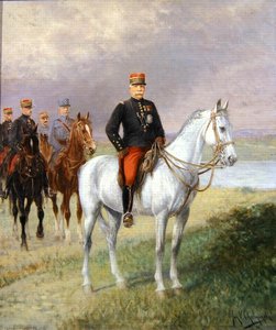 Marechal Joseph Joffre (1852-1931) (óleo sobre tela)