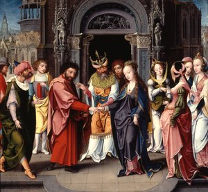 O casamento da Virgem de Jan van Dornicke