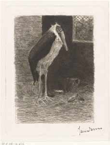 Marabu de Jan van Essen (signed by artist)