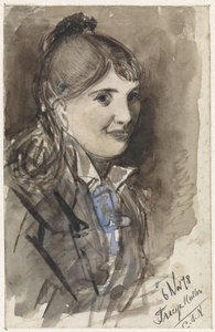 Retrato de Treesje Muller de Jan van Essen