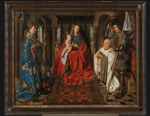 Madonna com o cónego Joris van der Paele de Jan van Eyck