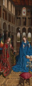 A Anunciação de Jan van Eyck