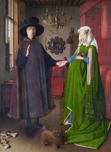 O retrato de Arnolfini de Jan van Eyck