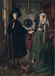 Retrato de Arnolfini, 1434, 1904 de Jan van Eyck