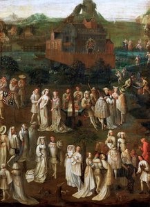 O casamento de Filipe o Bom com Isabel de Portugal em janeiro de 1430 de Jan van Eyck