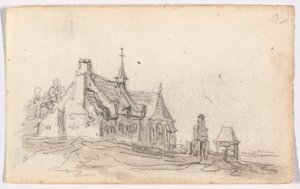 Casa dos leprosos em Cleves de Jan van Goyen