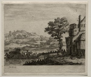 A balsa de Jan van Goyen