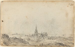 Vista de Scheveningen [reto] de Jan van Goyen