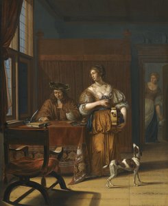 O cambista, 1675