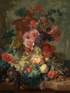 Pedaço de Fruta de Jan van Huysum
