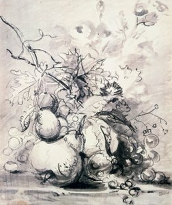Ainda vida de frutas, 1700 - 1749. de Jan van Huysum