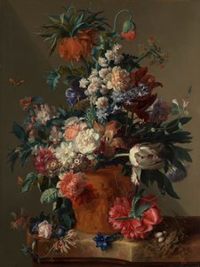 ""Vaso de flores"" de Jan van Huysum