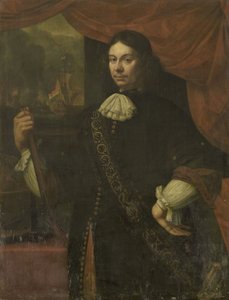 Retrato de Cornelis Jacobsz de Boer de Jan van Neck