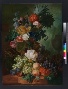 Vaso de flores e frutas, antes de 1808