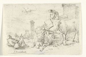Carrinho de boi de Jan van Ossenbeeck