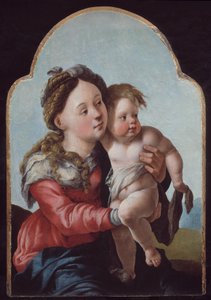 Nossa Senhora e o Menino de Jan van Scorel