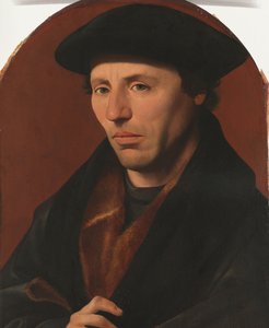 Retrato de um cidadão de Haarlem Retrato de um homem de Jan van Scorel