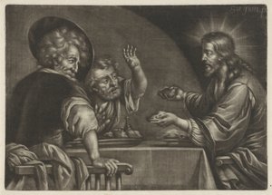 Refeição em Emaús de Jan van Somer