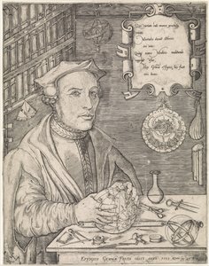 Portret van Gemma Frisius de Jan van Stalburch
