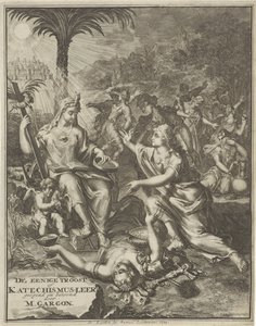 Página de título para: M. Gargon, A única consolação, 1713
