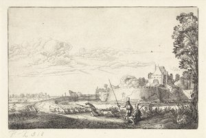 Paisagem com o Zijlpoort em Haarlem
Paisagens (título da série)
Amenissimae aliquot requculae (título da série) de Jan van de Velde (II)