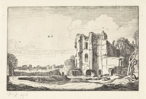 Ruínas do castelo de Brederode
Paisagens (título da série)
Amenissimae aliquot requculae (título da série) de Jan van de Velde (II)